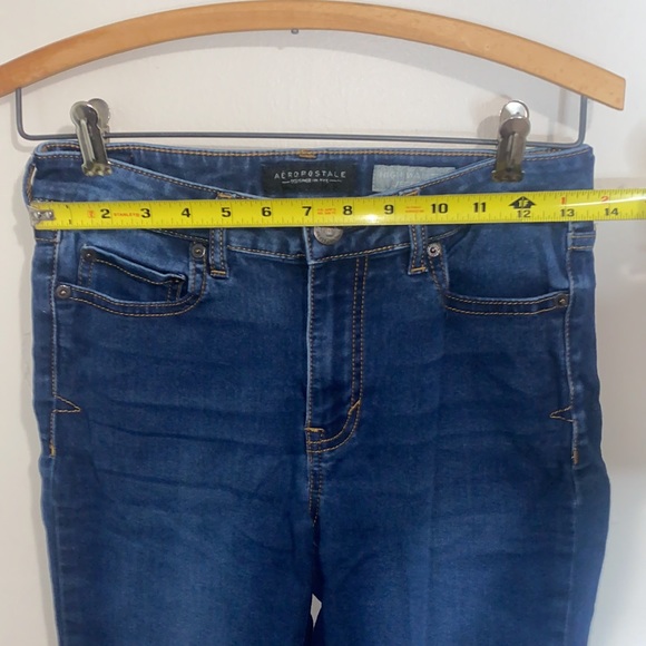💫Aéropostale High Waisted Jeggings Size 4 long! - Picture 4 of 10